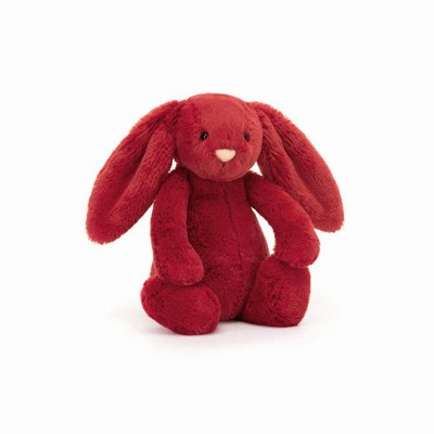 Jellycat Bashful Cranberry Bunnies New Zealand | LNWZT3492